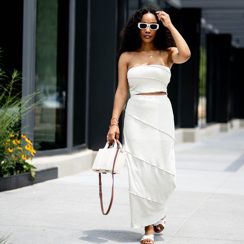 Tube Top and Maxi Skirt Set